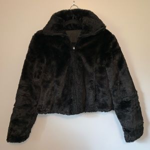 Reversible Faux Fur Jacket
